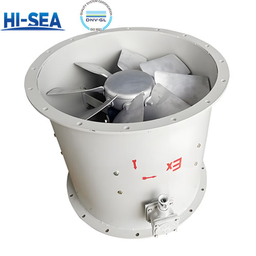 Marine Axial Flow Ventilation Fan